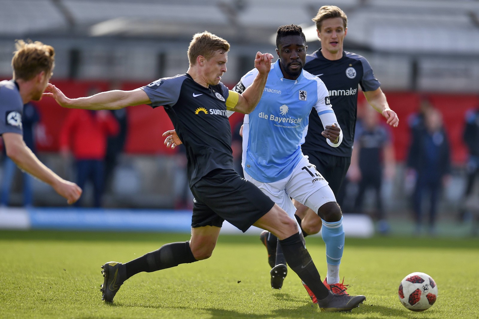 3. liga, hansa rostock, oliver hüsing Oliver Hüsing gegen 1860 München.