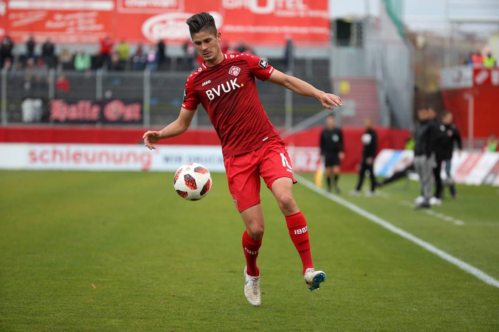 mast würzburger kickers 3.liga Dennis Mast von den Würzburger Kickers