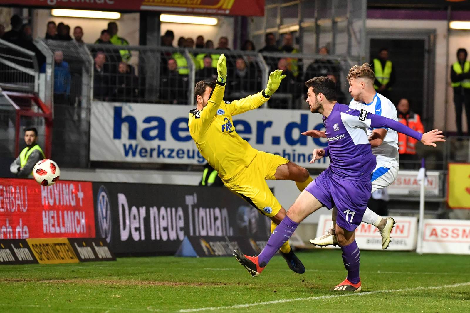 pfeiffer osnabrück 3.liga Luca Pfeiffer trifft für Osnabrück gegen Lotte