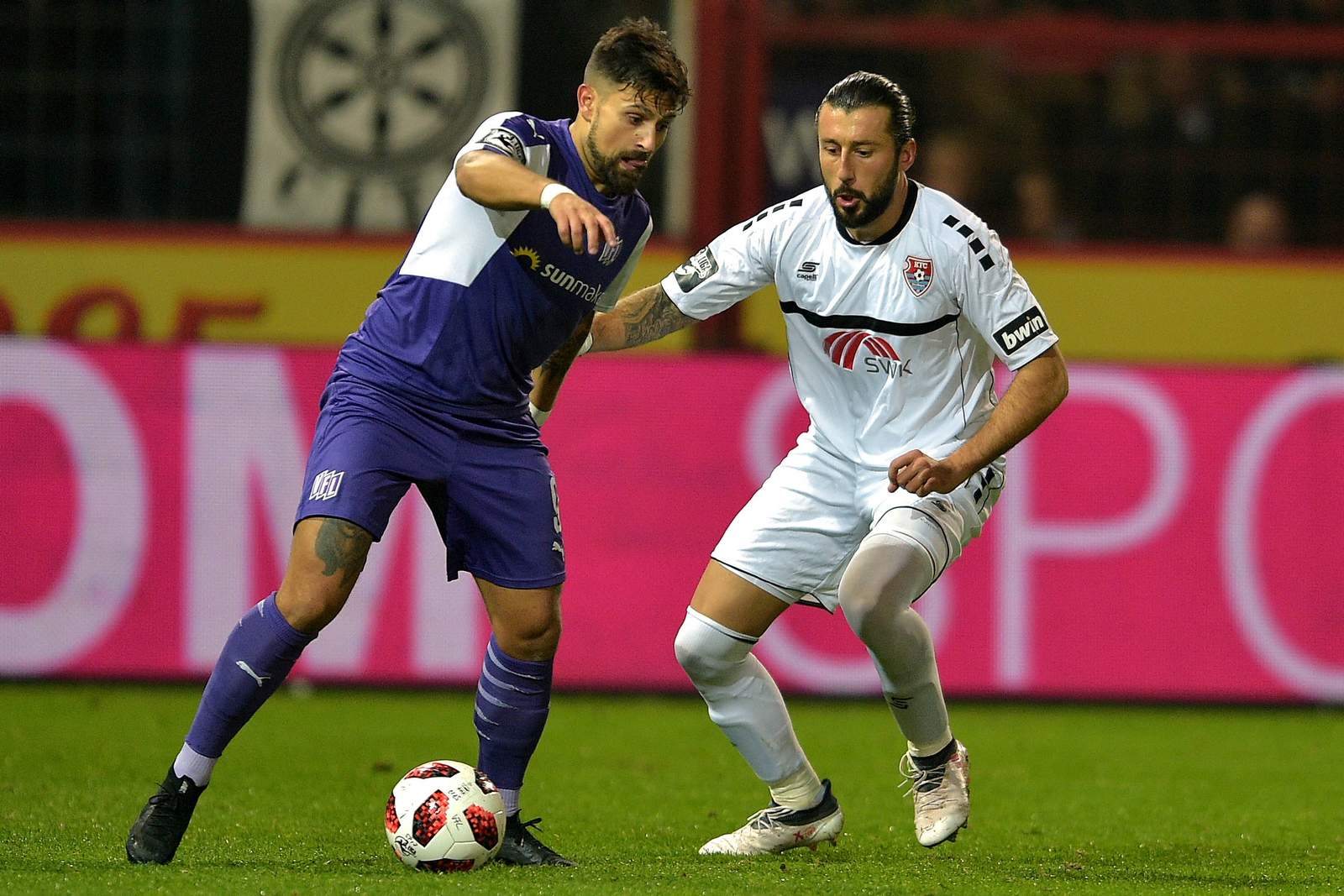 3. liga, vfl osnabrück, marcos alvarez Marcos Álvarez (l.) gegen Dominic Maroh.