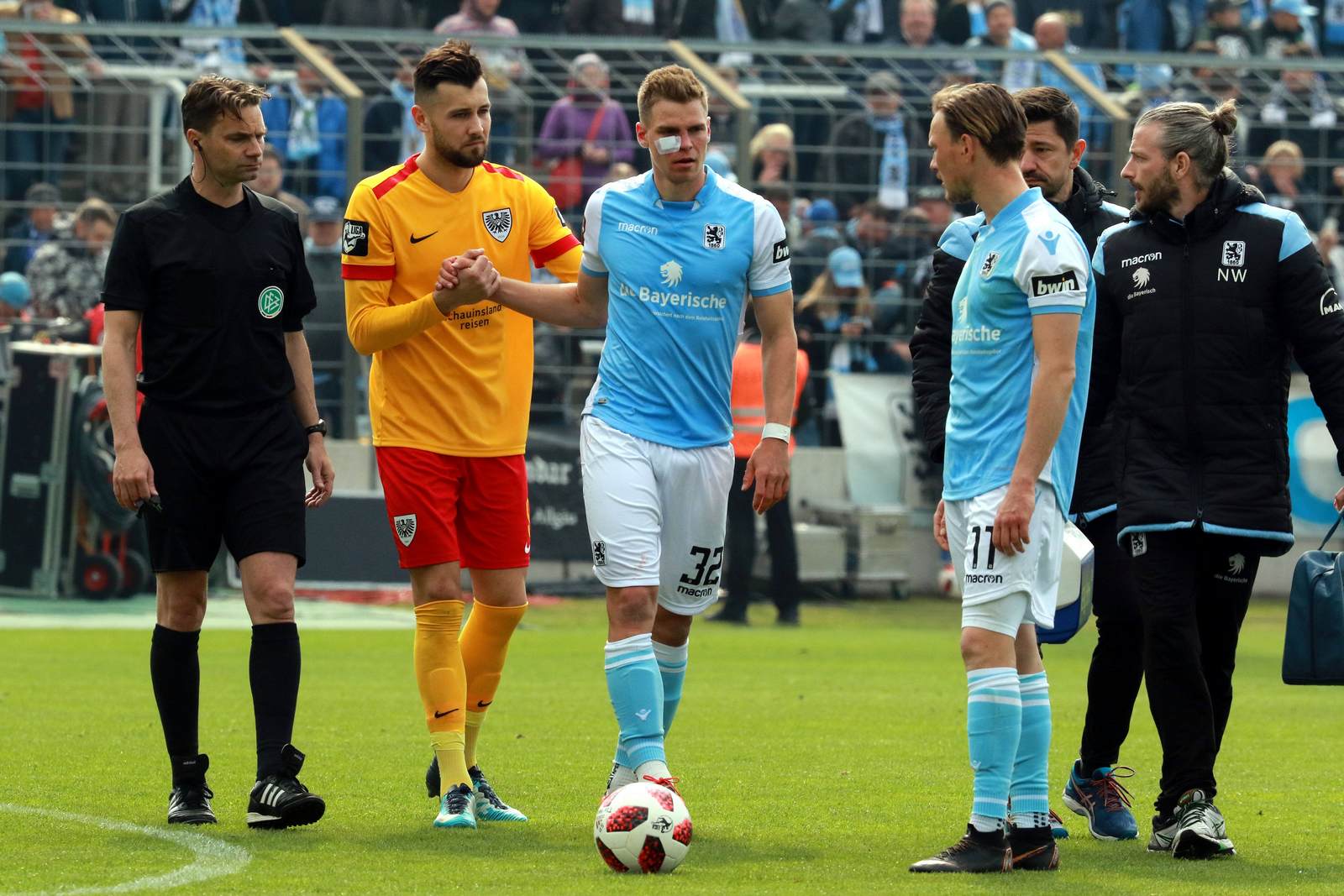 rufat dadashov, preußen münster, simon lorenz, 1860 münchen, 3. liga Rufat Dadashov entschuldigt sich bei Simon Lorenz
