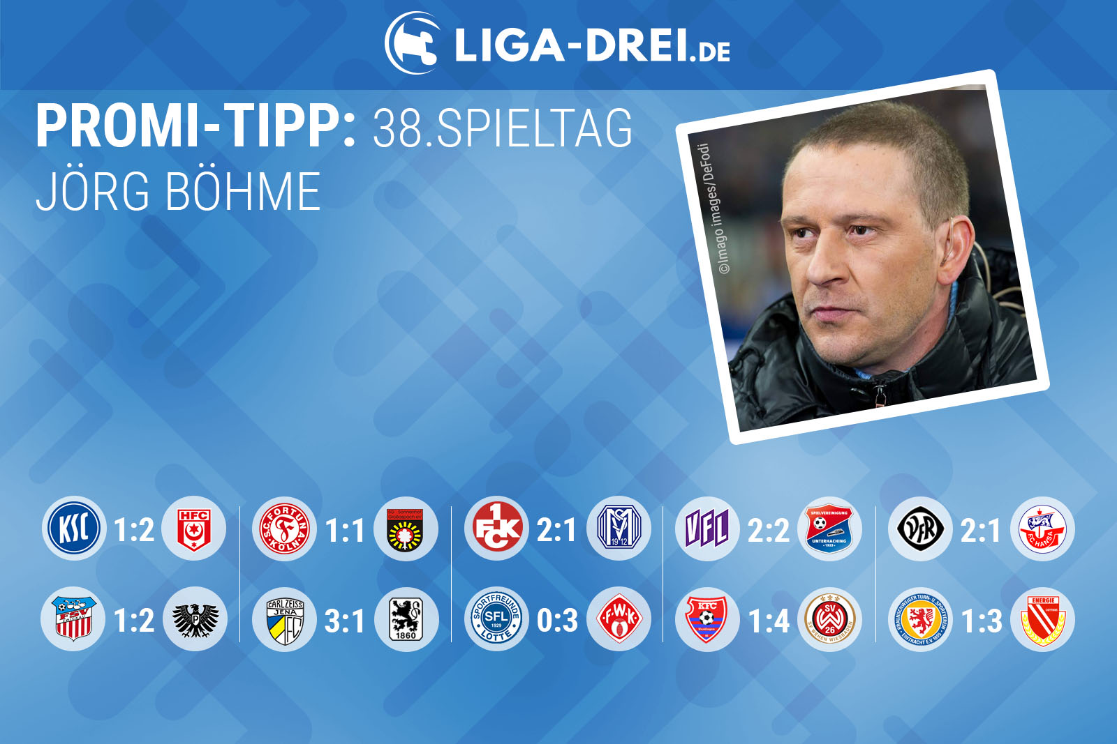 3. liga, promitipp, jörg böhme, energie cottbus