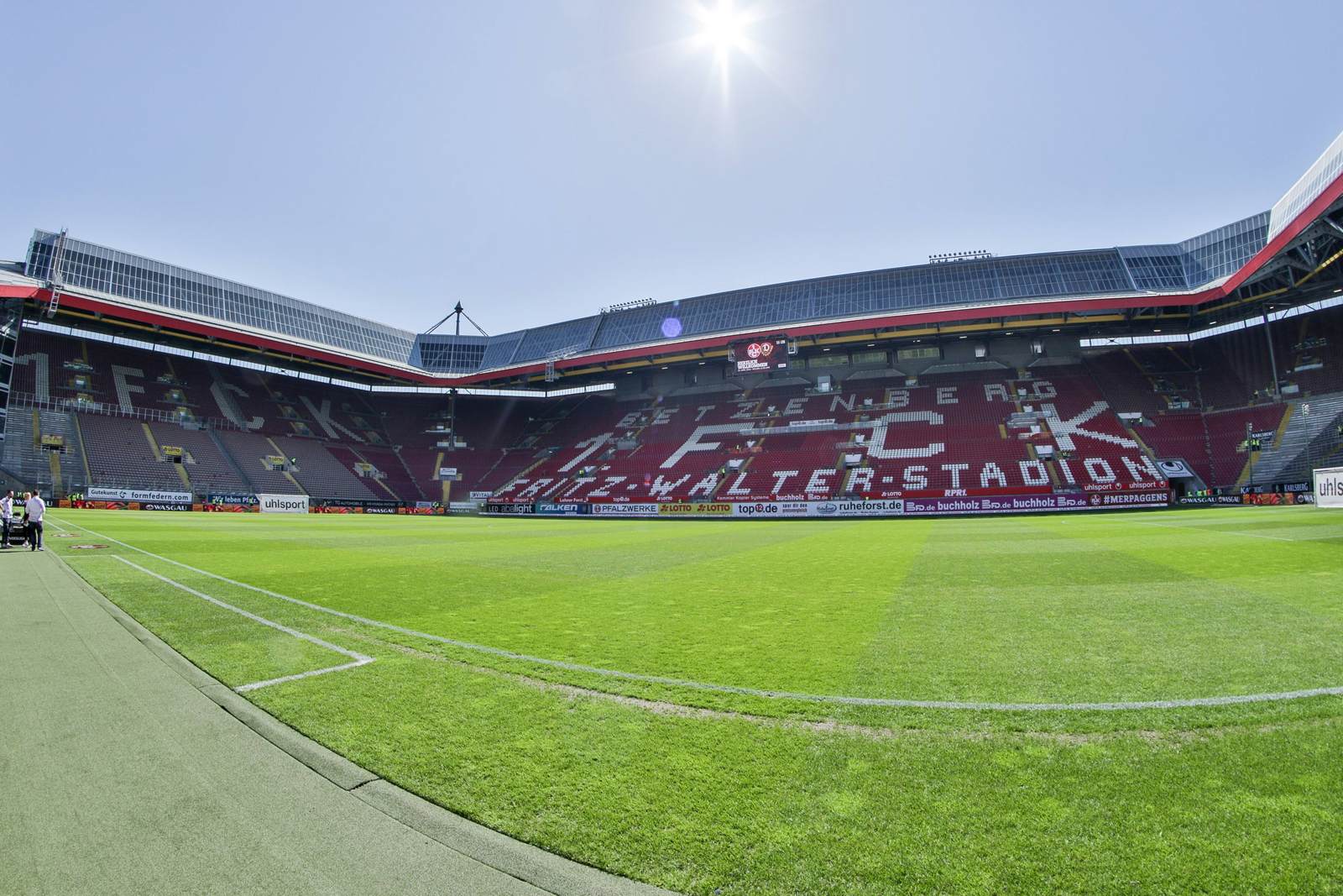 Fritz-Walter-Stadion, Kaiserslautern, 3. liga Fritz-Walter-Stadion in Kaiserslautern