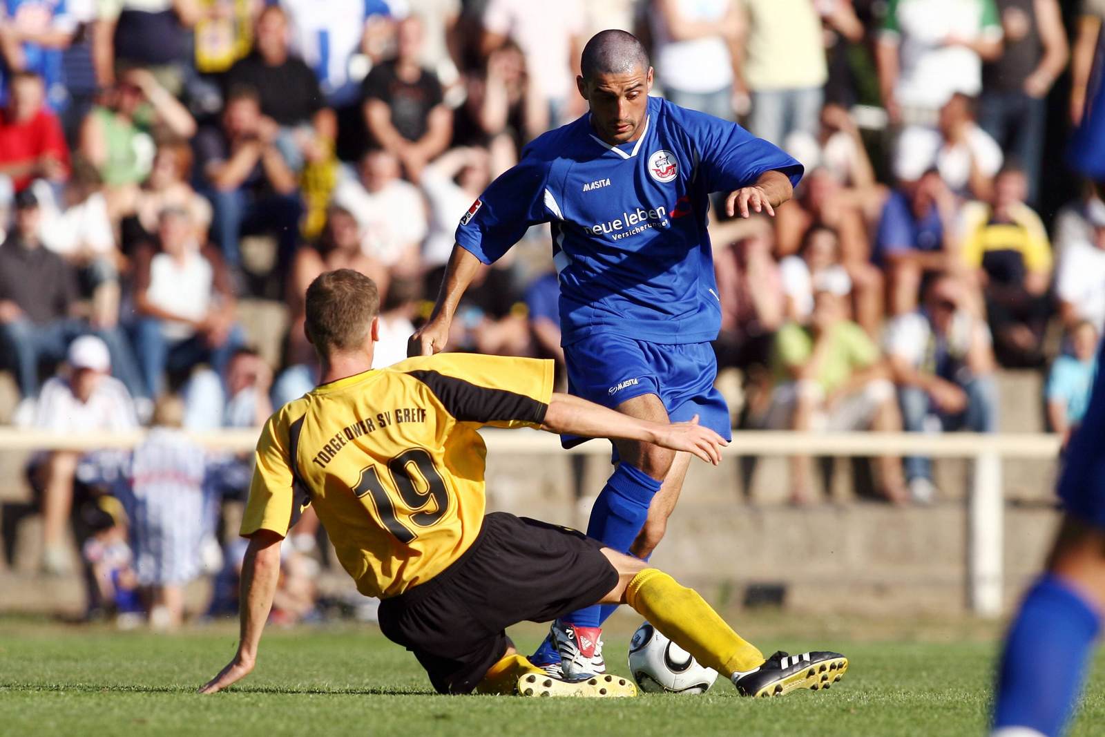 Djordjije Cetkovic, Pawl Trzaska, torgelower fc greif, hansa rostock, 3. liga Djordjije Cetkovic gegen Pawl Trzaska.