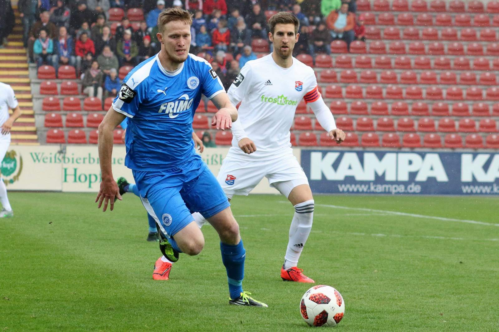 fußball, 3. liga, fsv zwickau, gerrit wegkamp GErrit Wegkamp (l.) gegen Alexander Winkler.