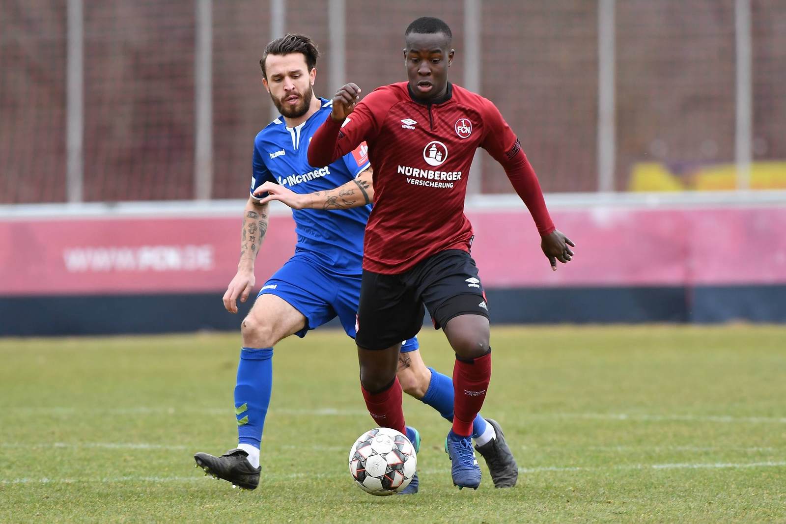 issaka mouhaman, 1 fc nürnberg 2, regionalliga bayern Issaka Mouhaman von Nürnberg II ist schneller