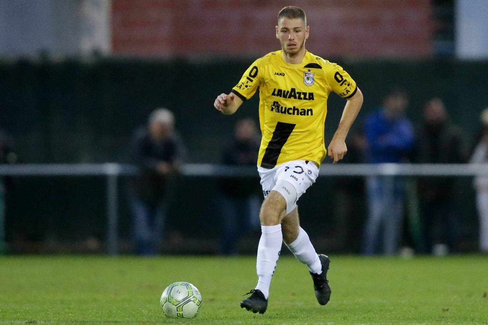 3. liga, fsv zwickau, leon jensen Leon Jensen im Dress von F91 Düdelingen.