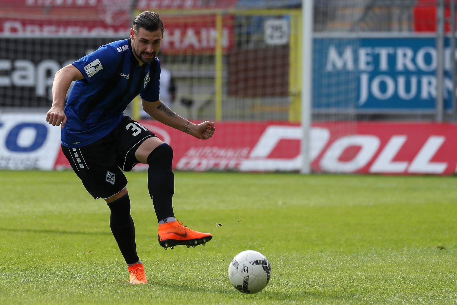 3. liga, waldhof mannheim, marcel hofrath Marcel Hofrath im SVW-Dress.