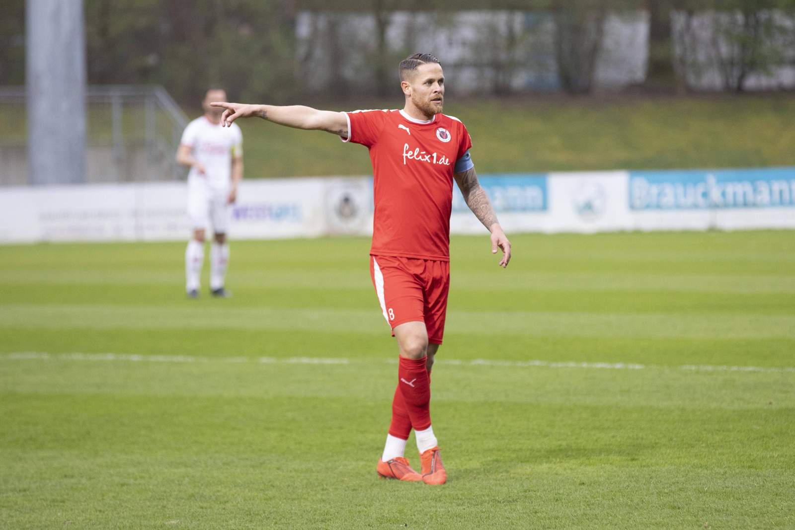 3. liga, vikjtoria köln, mike wunderlich Mike Wunderlich im Viktoria-Trikot.