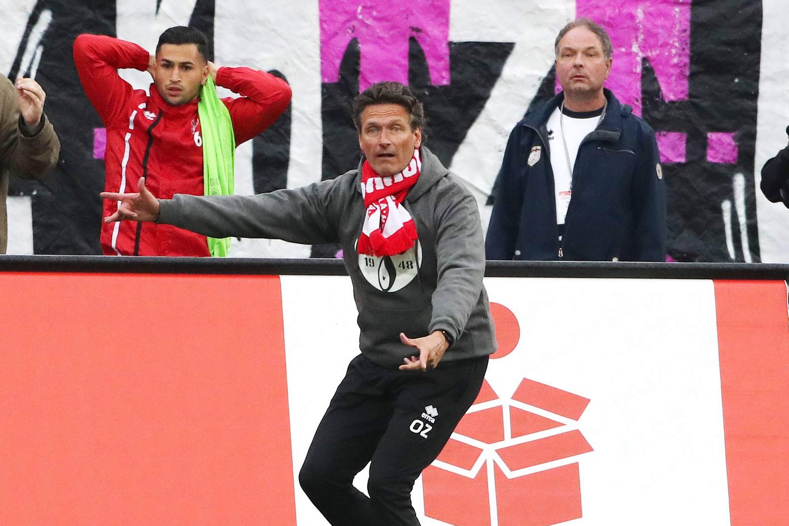3. liga, fortuna koeln, oliver zapel Oliver Zapel im Heimspiel gegen Meppen.