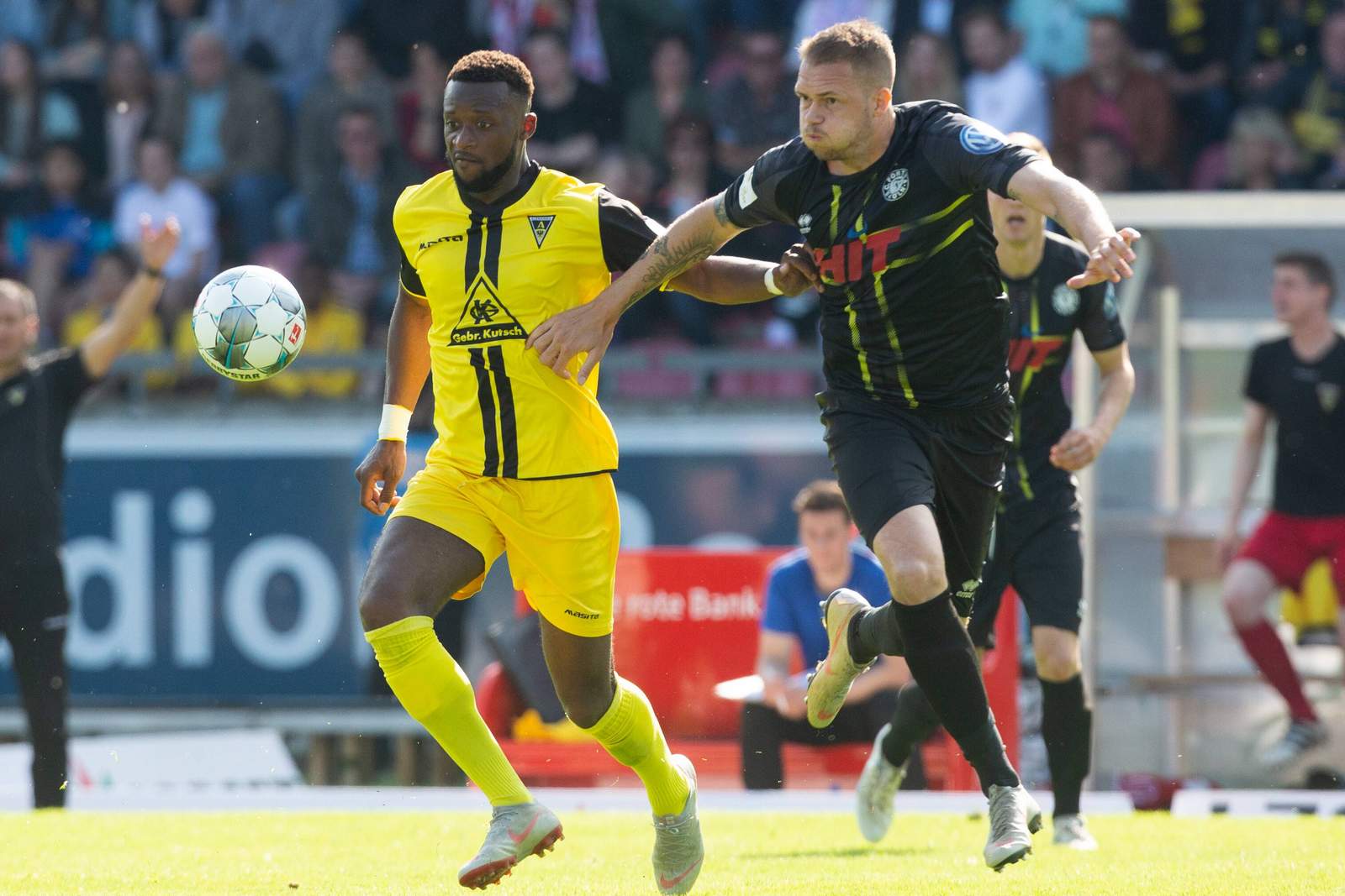 Dimitry Imbongo Boele, Alemannia Aachen, Steven Rupprecht, Fortuna Köln, Landespokal Dimitry Imbongo Boele von Alemannia Aachen gegen Steven Rupprecht von Fortuna Köln
