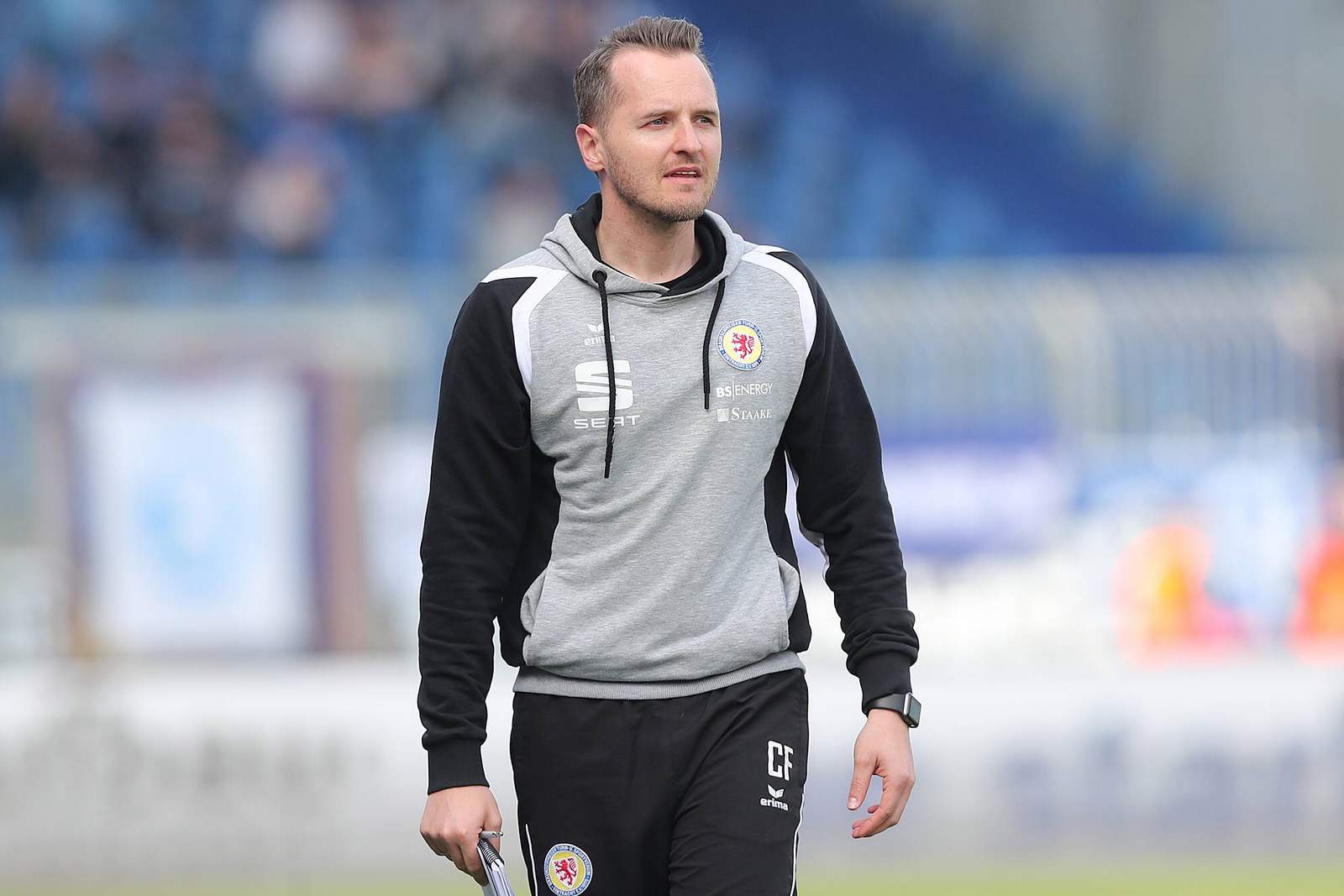 christian flüthmann, Eintracht Braunschweig, 3. liga Christian Flüthmann als Trainer von Eintracht Braunschweig