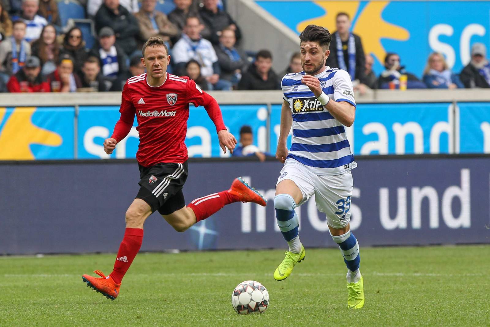 Moritz Stoppelkamp, MSV Duisburg, 3. liga Moritz Stoppelkamp beim MSV
