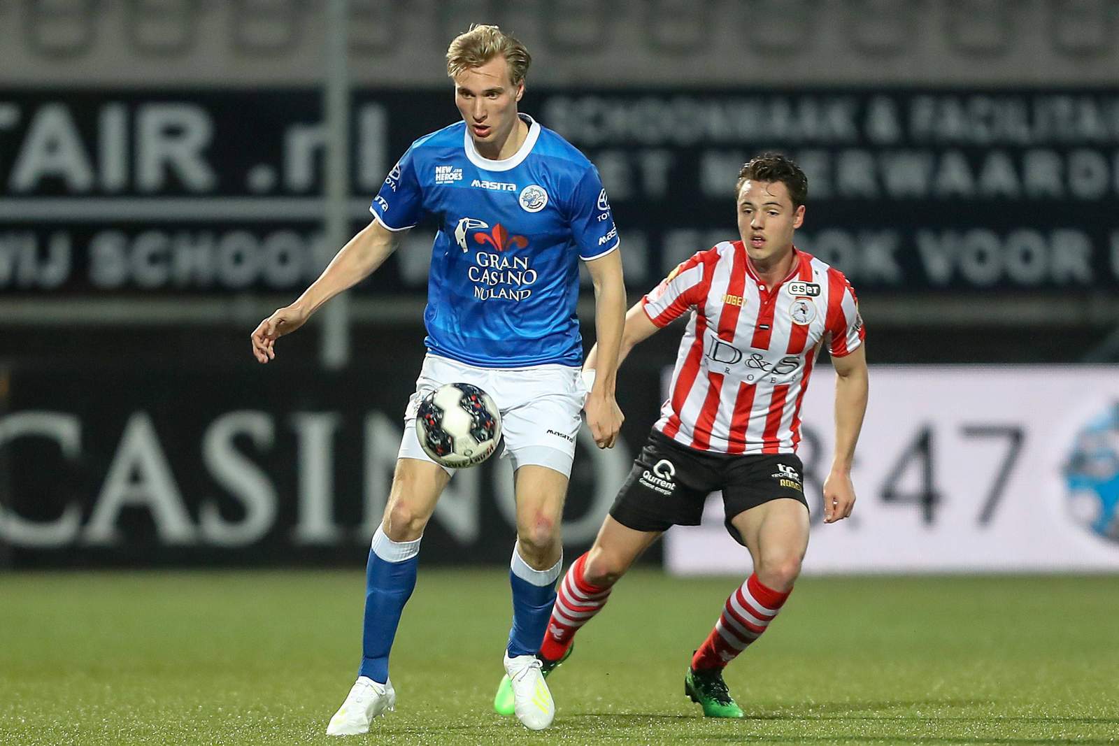 3. liga, msv duisburg, vincent vermeij Vincent Vermeij (l.) im Dress von Den Bosch.