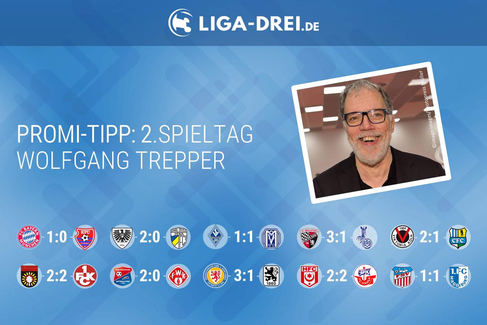 Wolfgang Trepper beim Promi-Tipp