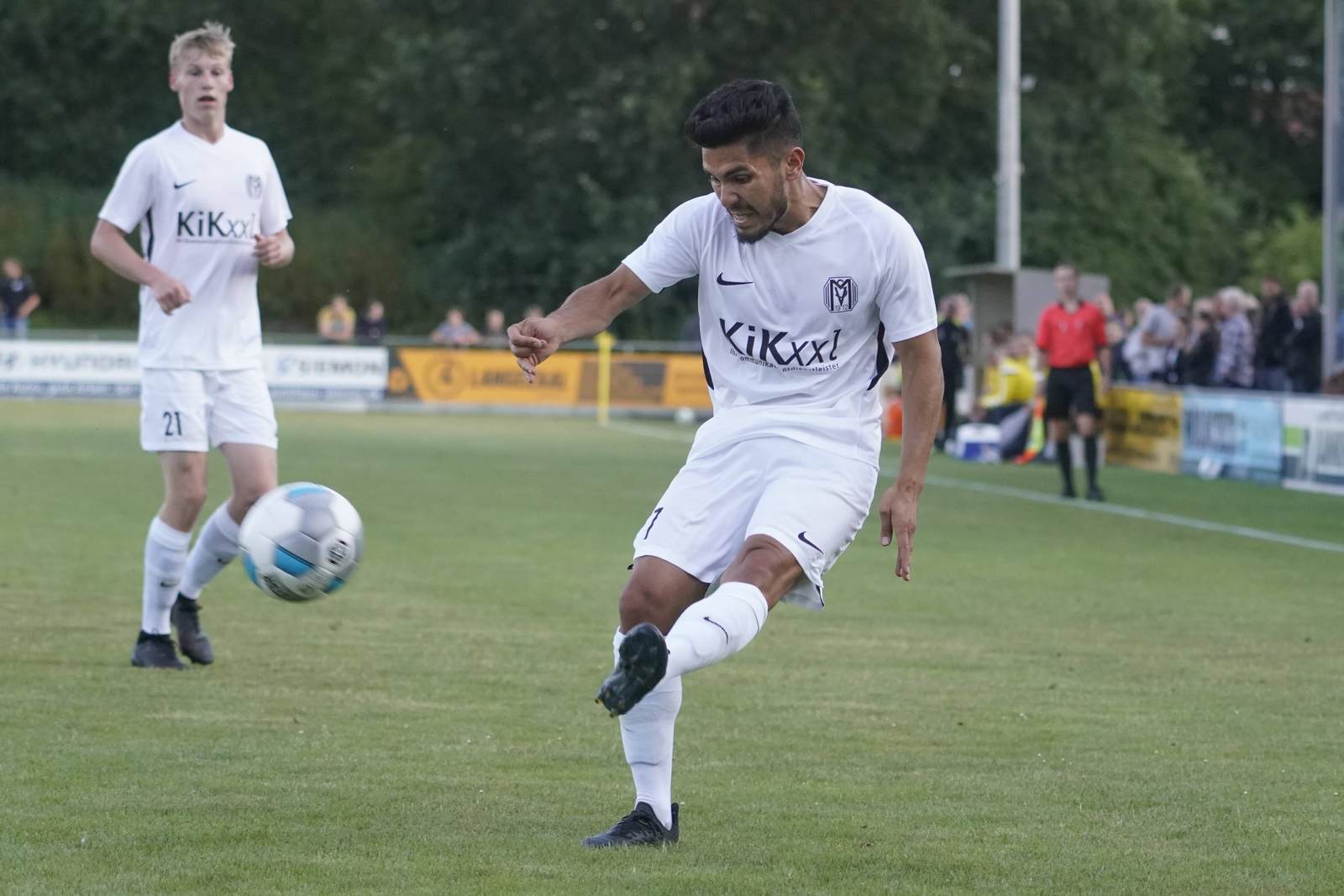 hassan amin, sv meppen, 3. liga Hassan Amin beim flanken
