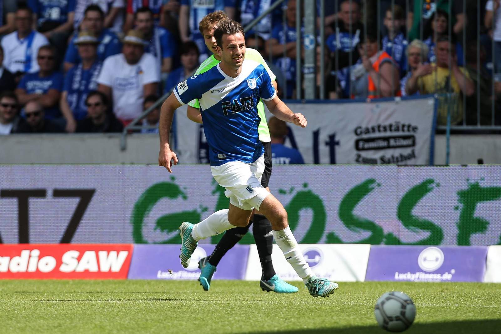 3. liga, 1. fc magdeburg, christian beck, chemnitzer fc Christian Beck vom 1. FC Magdeburg gegen den Chemnitzer FC.