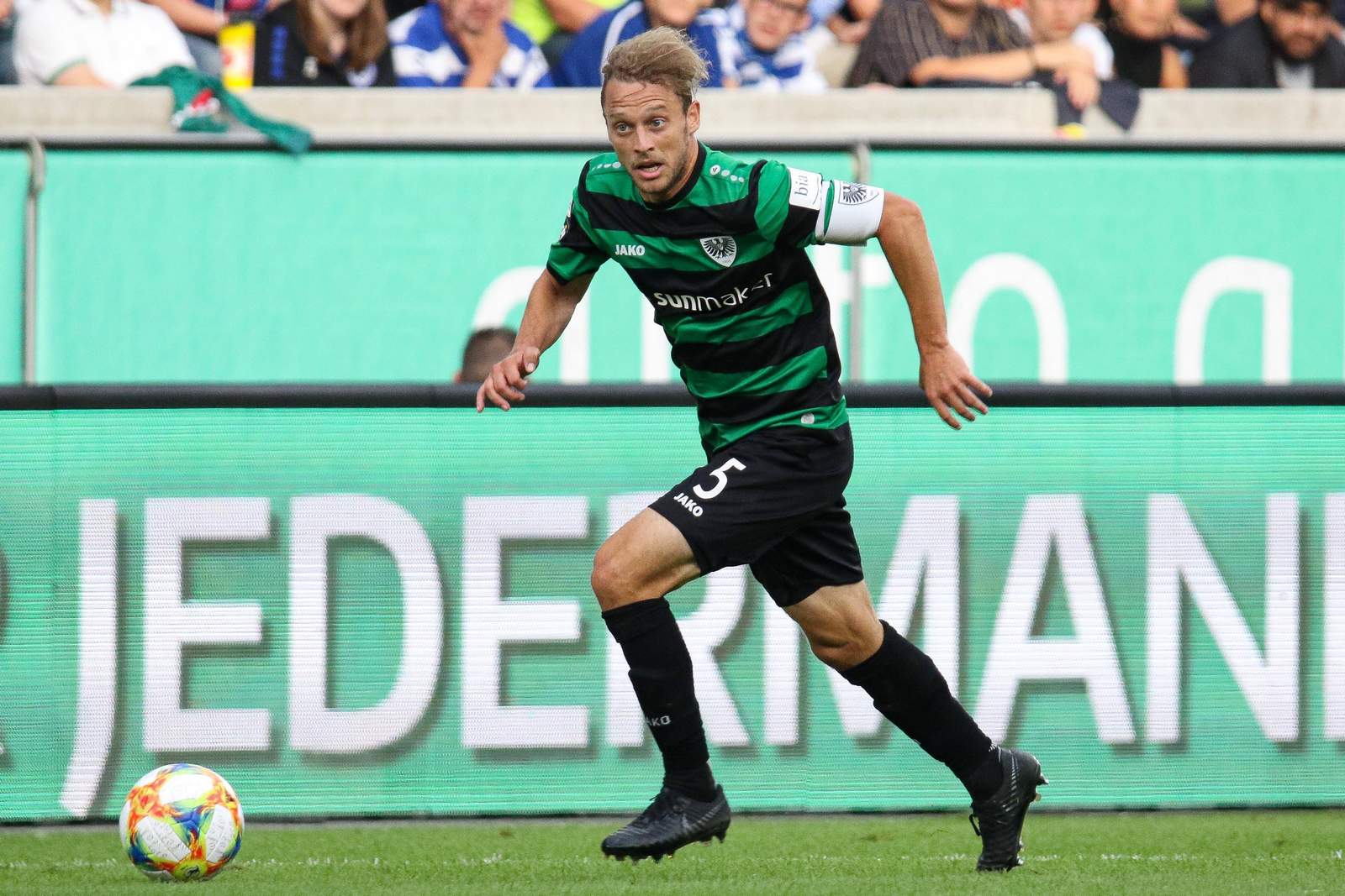 3. liga, preußen muenster, julian schauerte Julian Schauerte gegen Duisburg.
