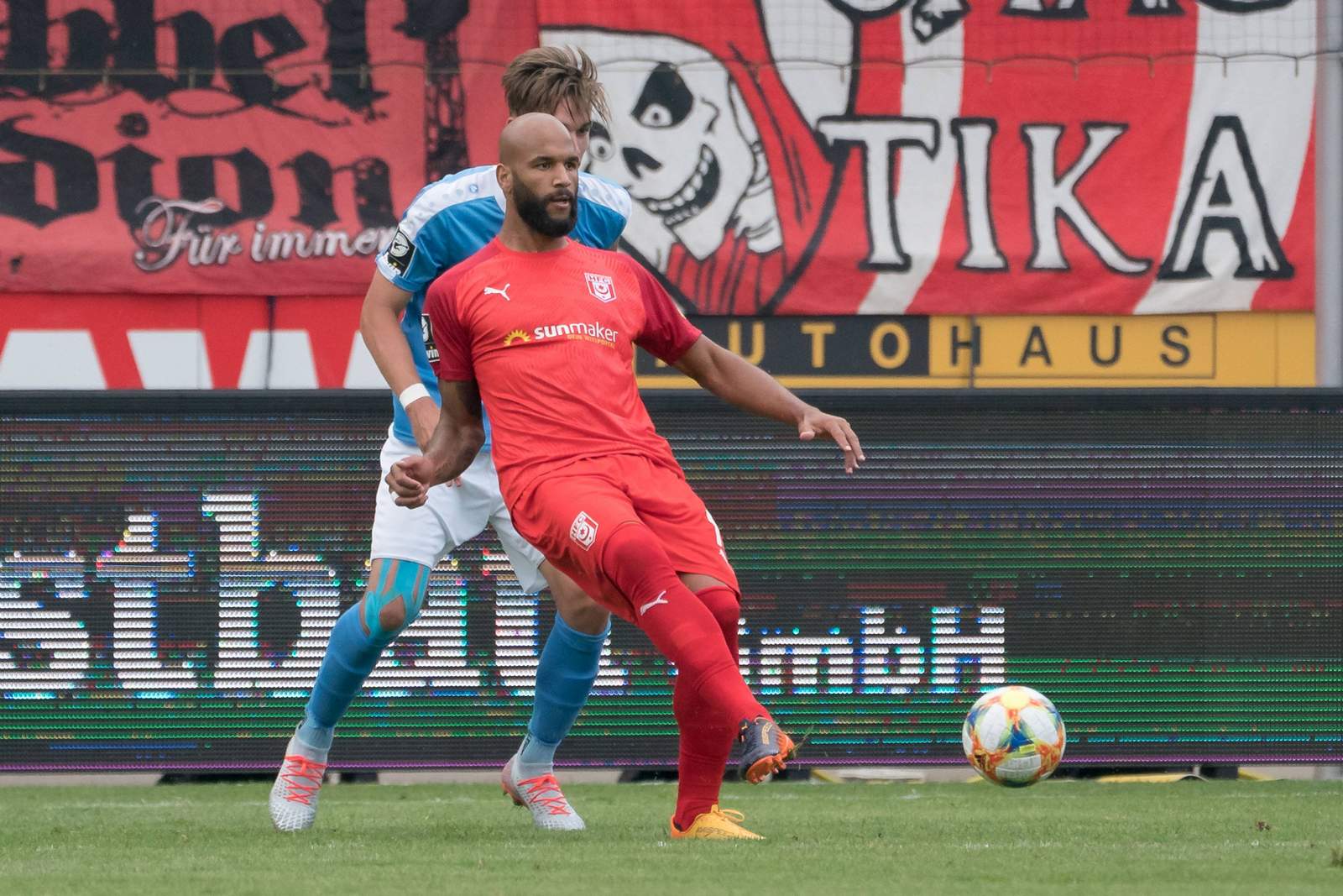 3. liga, terrence boyd, hfc Terrence Boyd geht dahin, wo es wehtut.