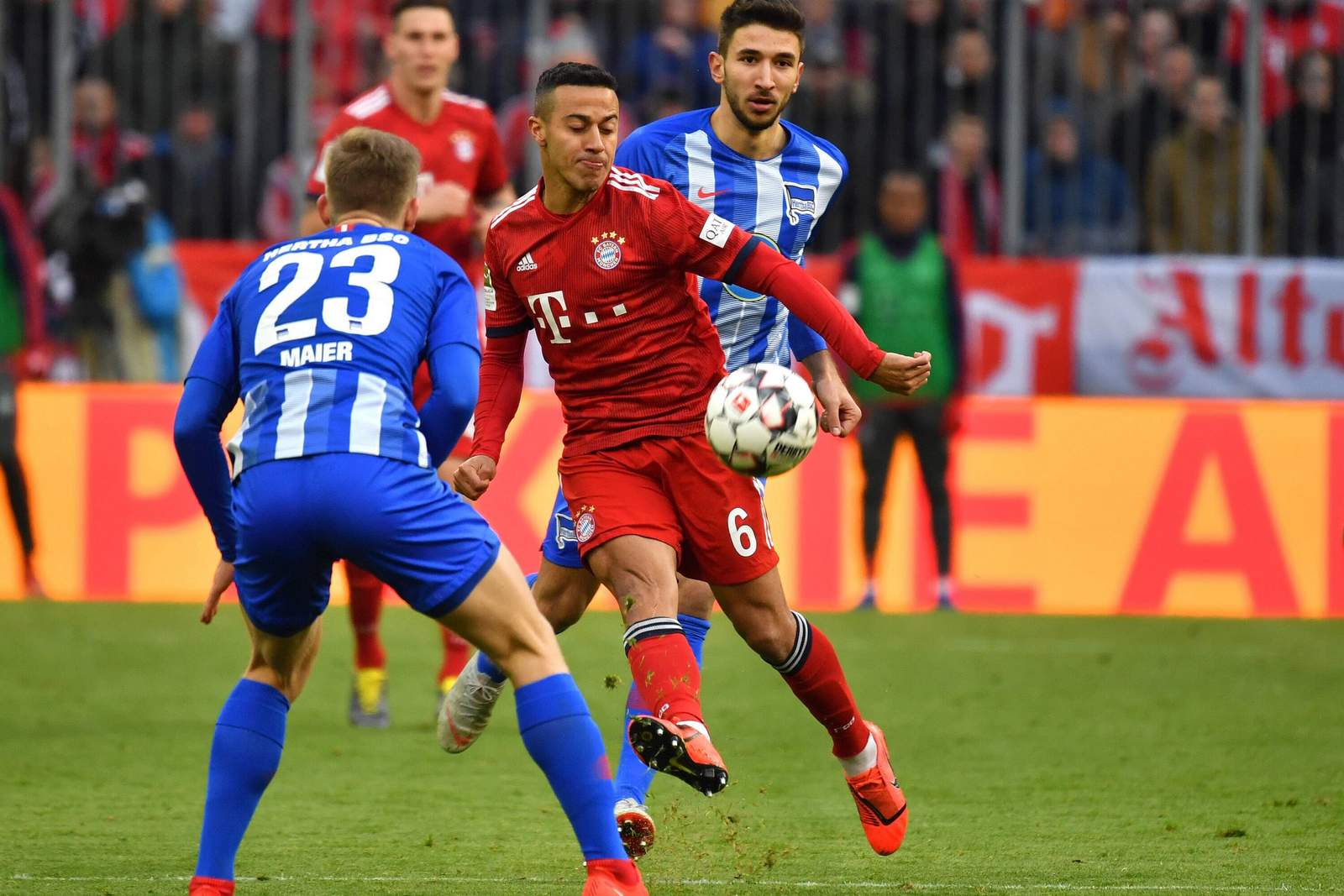 thiago bayern maier hertha bundesliga Setzt sich Thiago gegen Maier durch? Unser Wett Tipp: Bayern gewinnt gegen Hertha