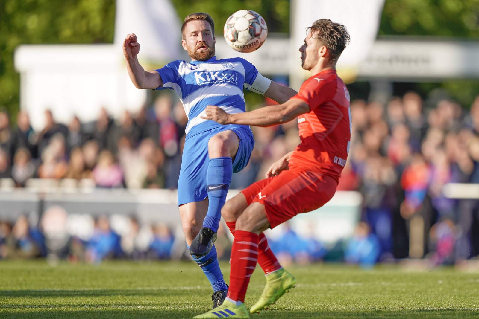sv meppen, thilo leugers Thilo Leugers (l.) während der Vorbereitung.