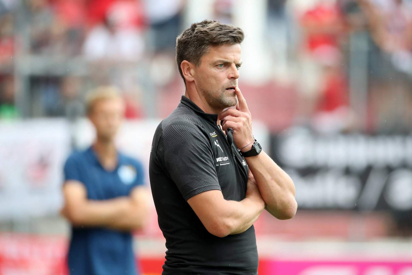 3. liga, hfc, torsten ziegner Torsten Ziegner im Spiel gegen Chemnitz.