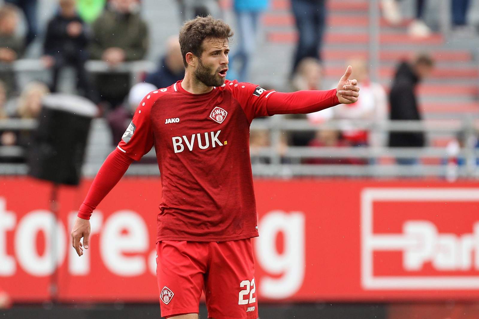 Daniel Hägele, Würzburger Kickers, 3. Liga Daniel Hägele von den Würzburger Kickers