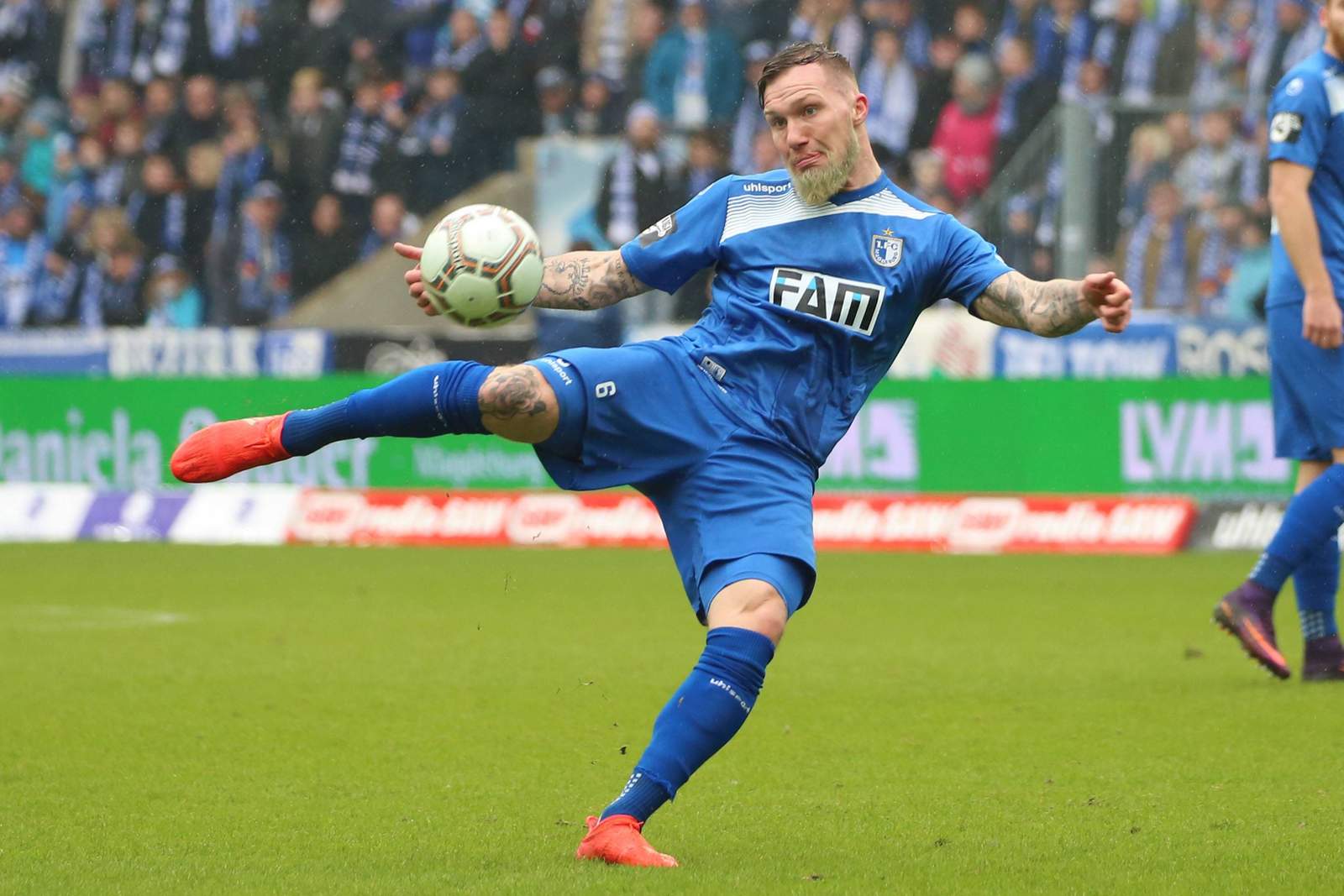 3. liga, 1. fc magdeburg, jan löhmannsröben Jan Löhmannsröben im Einsatz für Magdeburg.