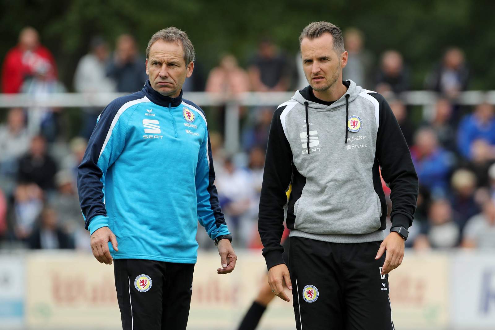 eulberg flüthmann eintracht braunschweig 3.liga Frank Eulberg und Christian Flüthmann