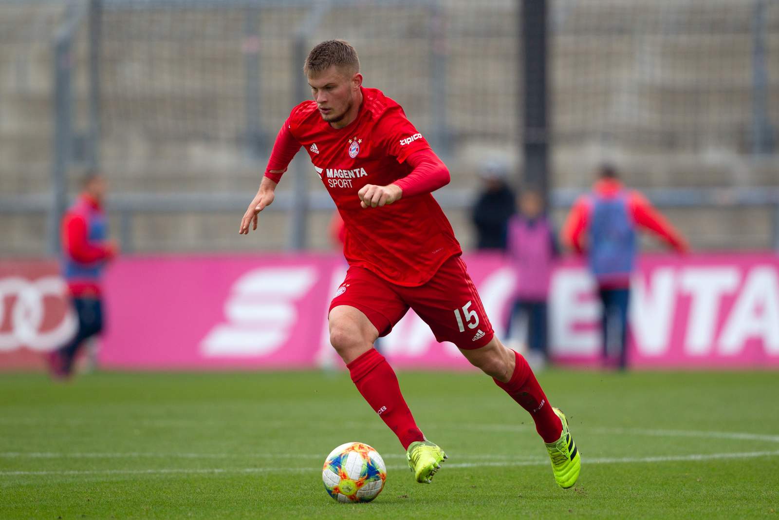 3. liga, fc bayern u23, lars lukas mai Lars Lukas Mai im Spiel gegen Braunschweig.