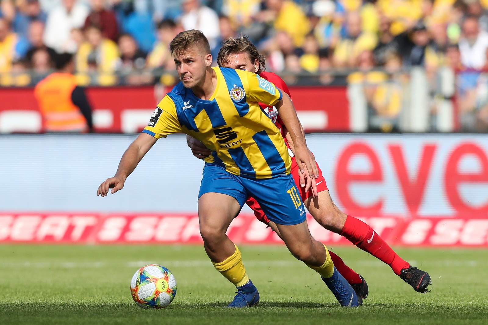 3. liga, eintracht braunschweig, martin kobylanski Martin Kobylanski gegen Hansa Rostock.