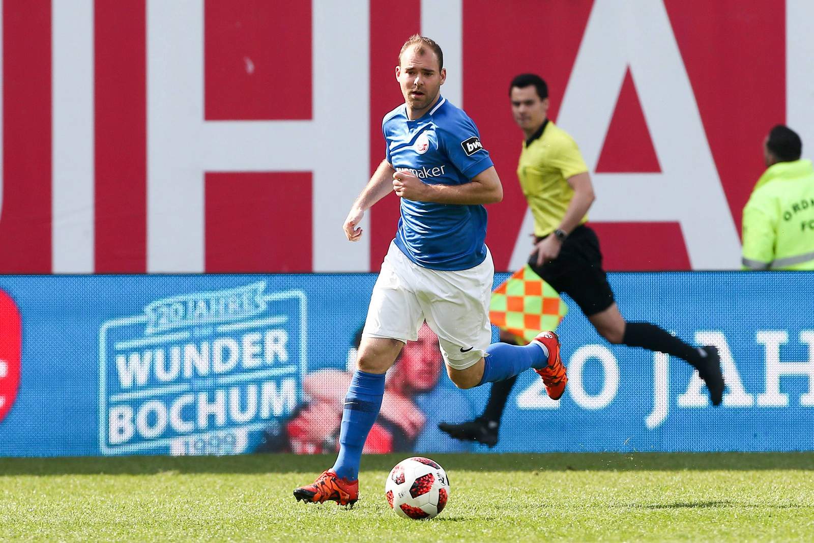 3. liga, hansa rostock, amaury bischoff Amaury Bischoff im Spiel gegen Zwickau.