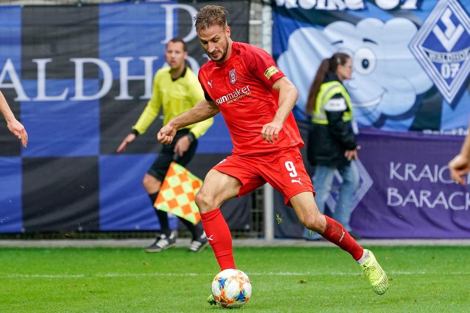 pascal sohm, hfc, 3. liga Pascal Sohm beim HFC