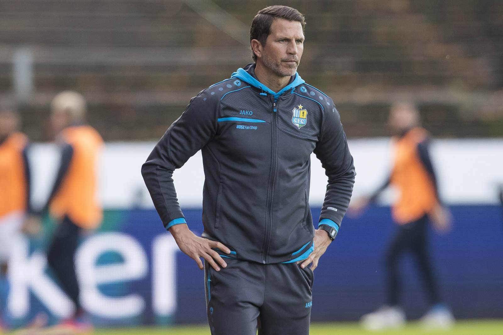 3. liga, chemnitzer fc, patrick glöckner CFC-Cheftrainer Patrick Glöckner