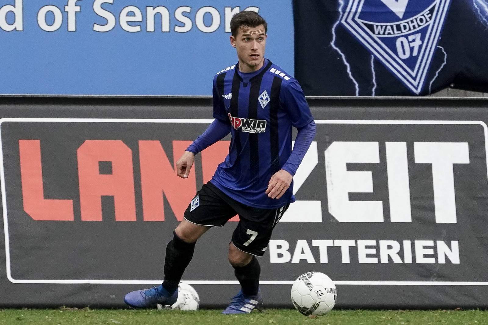waldhof mannheim, raffael korte Raffael Korte im SVW-Dress.