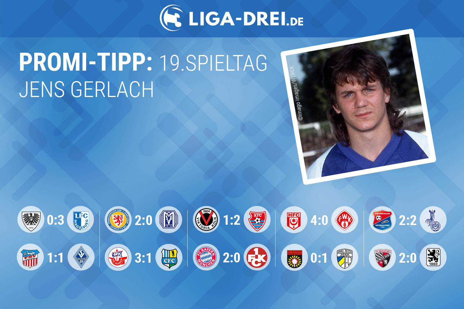 Jens Gerlach beim Promi-Tipp