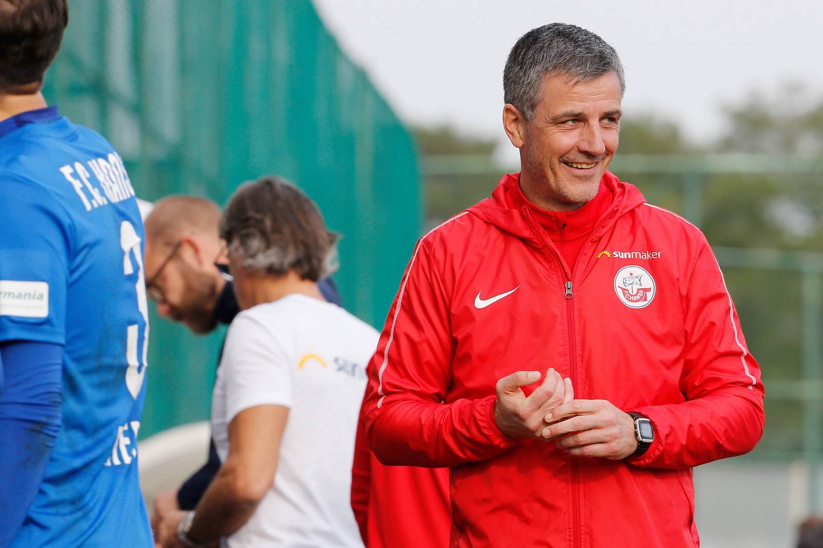 3. liga, hansa rostock, jens härtel FCH-Coach Jens Härtel.