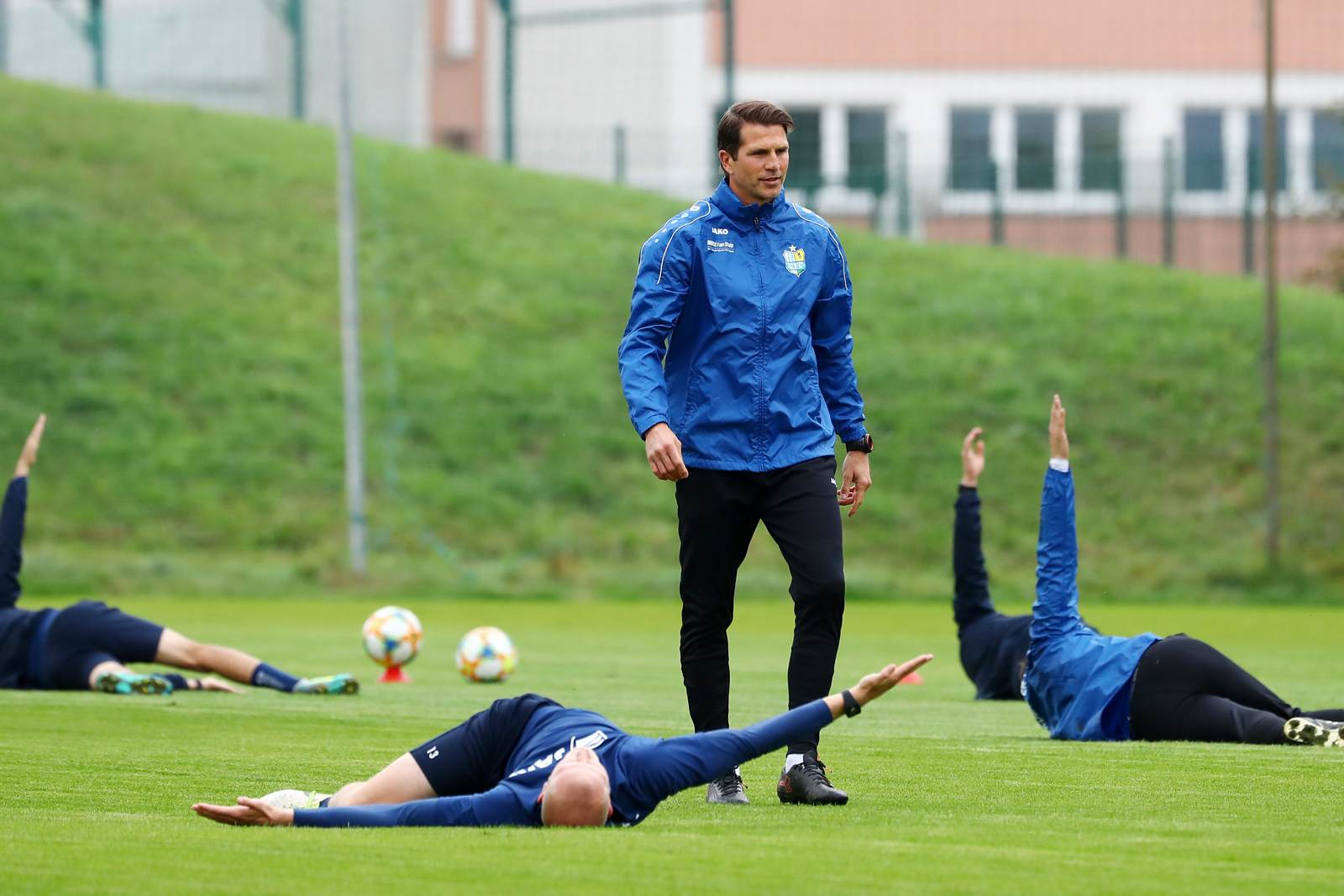 patrick glöckner, chemnitzer fc, cfc, 3. liga Patrick Glöckner als Trainer des Chemnitzer FC