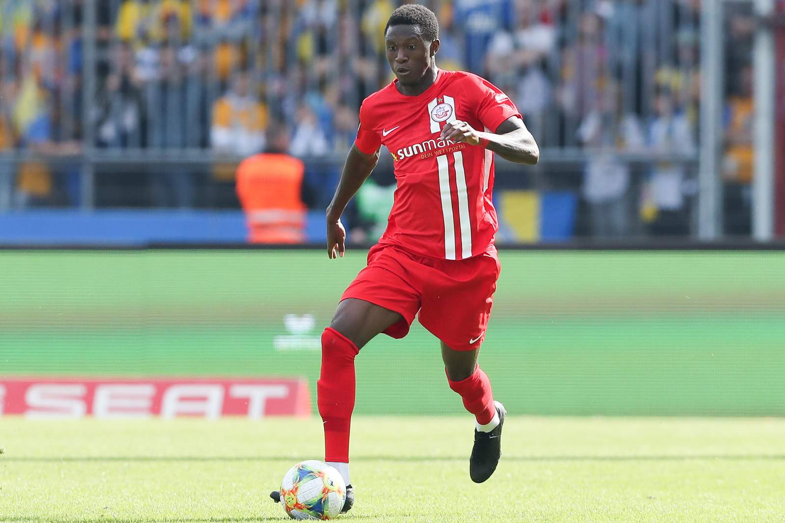 opoku hansa rostock 3.liga Aaron Opoku beim Spiel Hansa Rostock vs Eintracht Braunschweig
