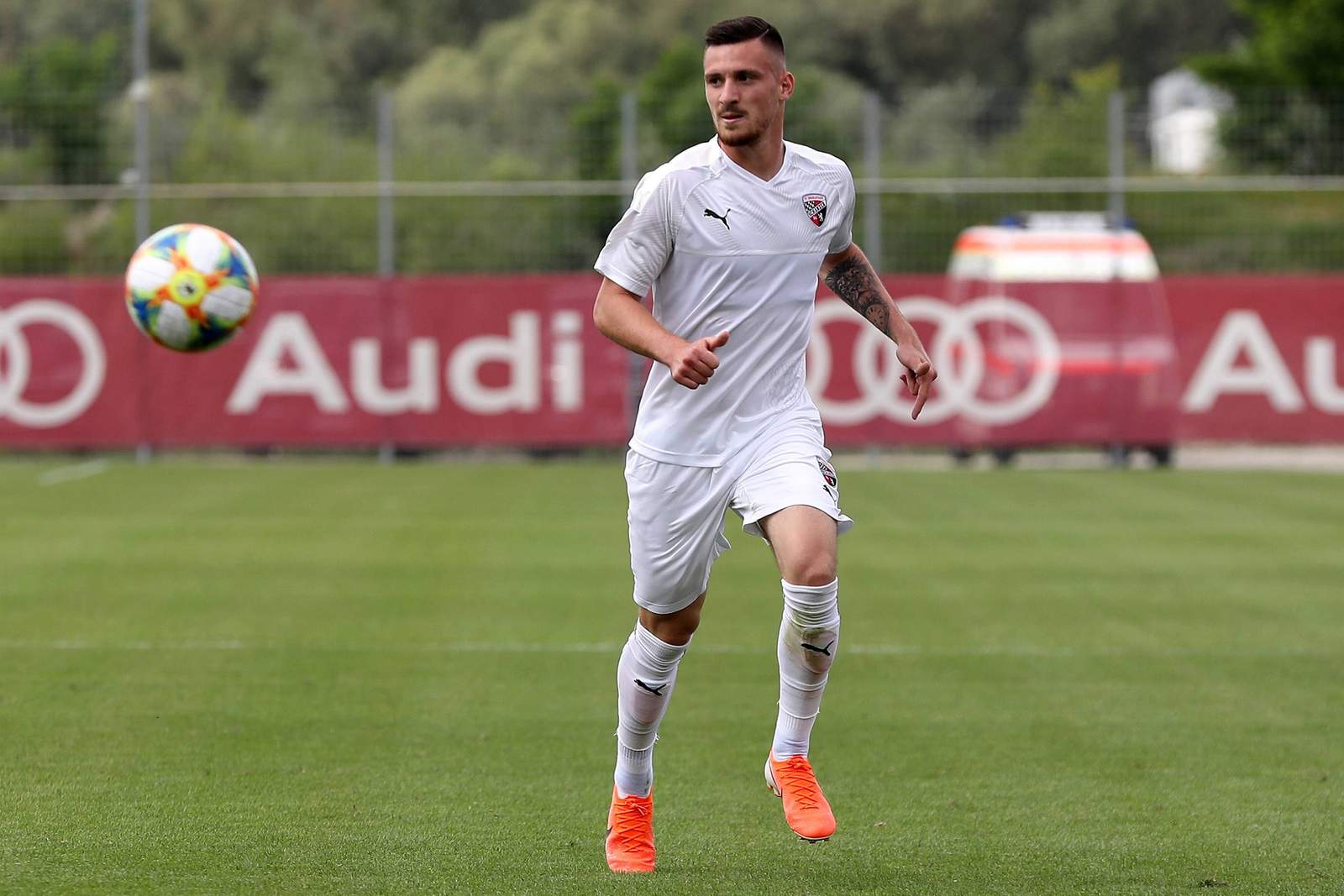 3. liga, fc ingolstadt, maximilian wolfram Maximilian Wolfram während der Vorbereitung.