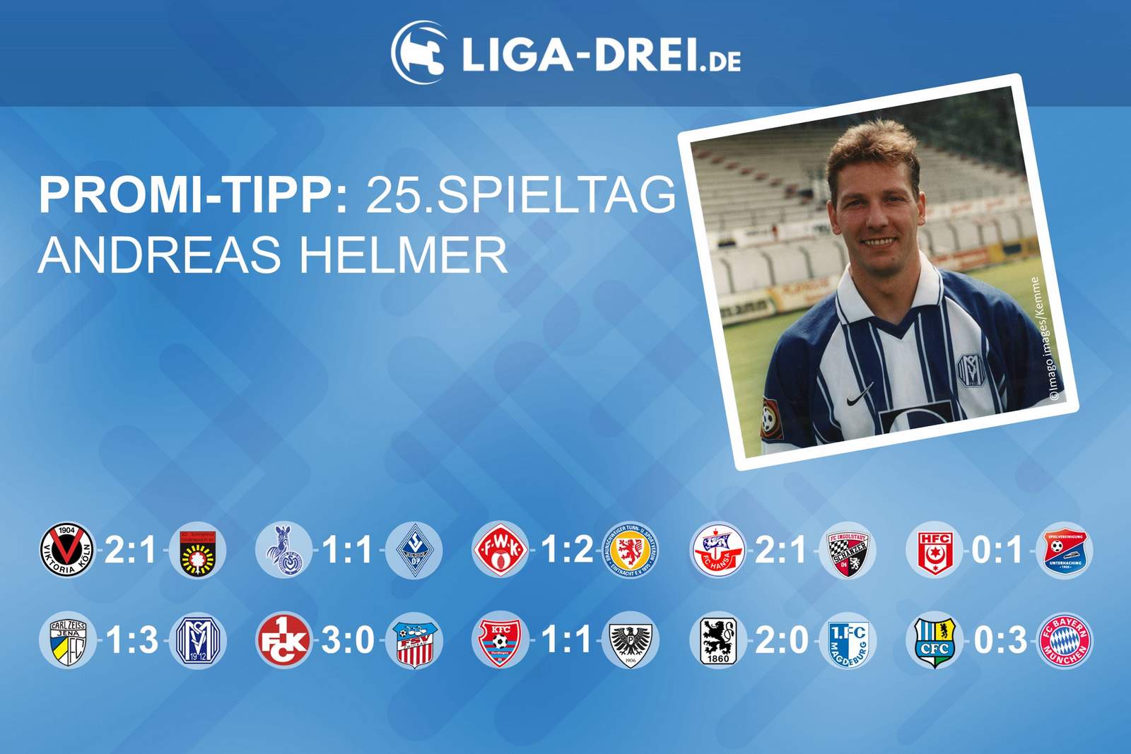 Andreas Helmer beim Promi-Tipp