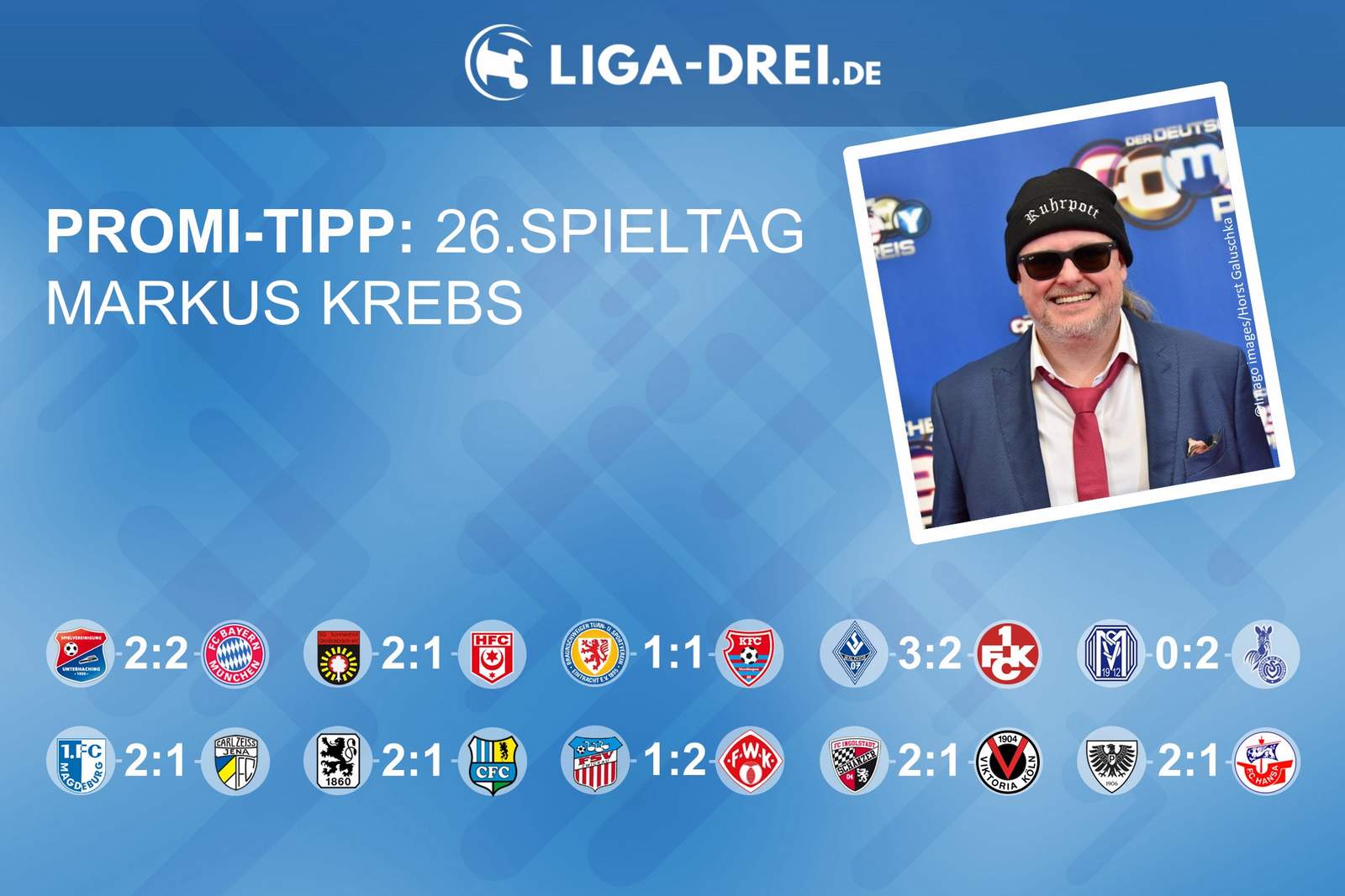 Markus Krebs beim Promi-Tipp