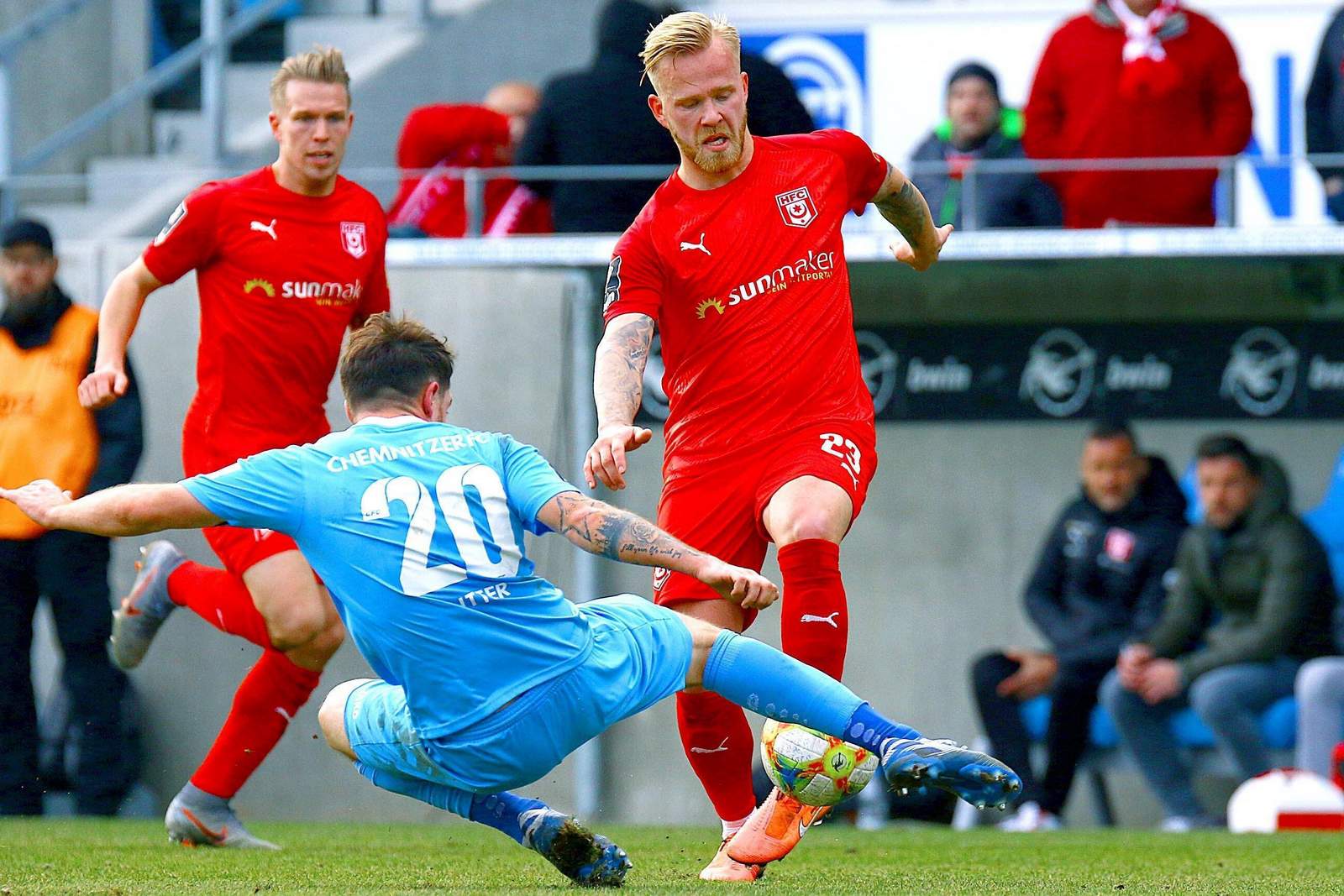 Marcel Hilßner, HFC, 3. Liga Marcel Hilßner vom HFC