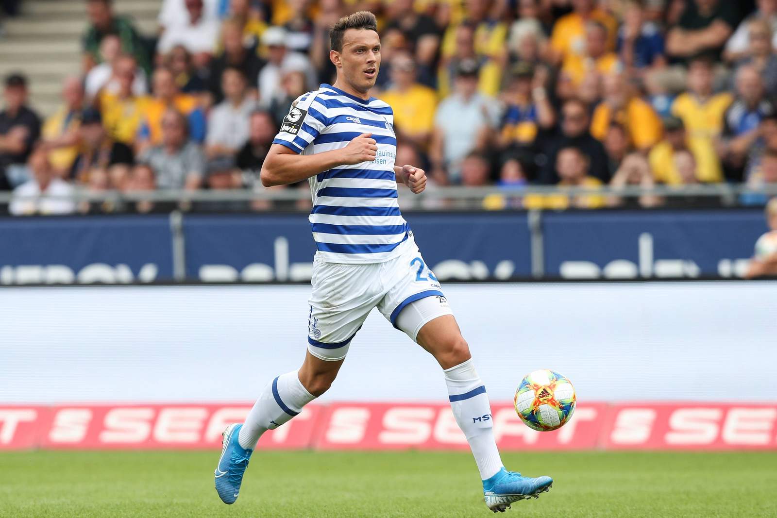 MSV Duisburg Petar Sliskovic macht Druck auf Vincent Vermeij