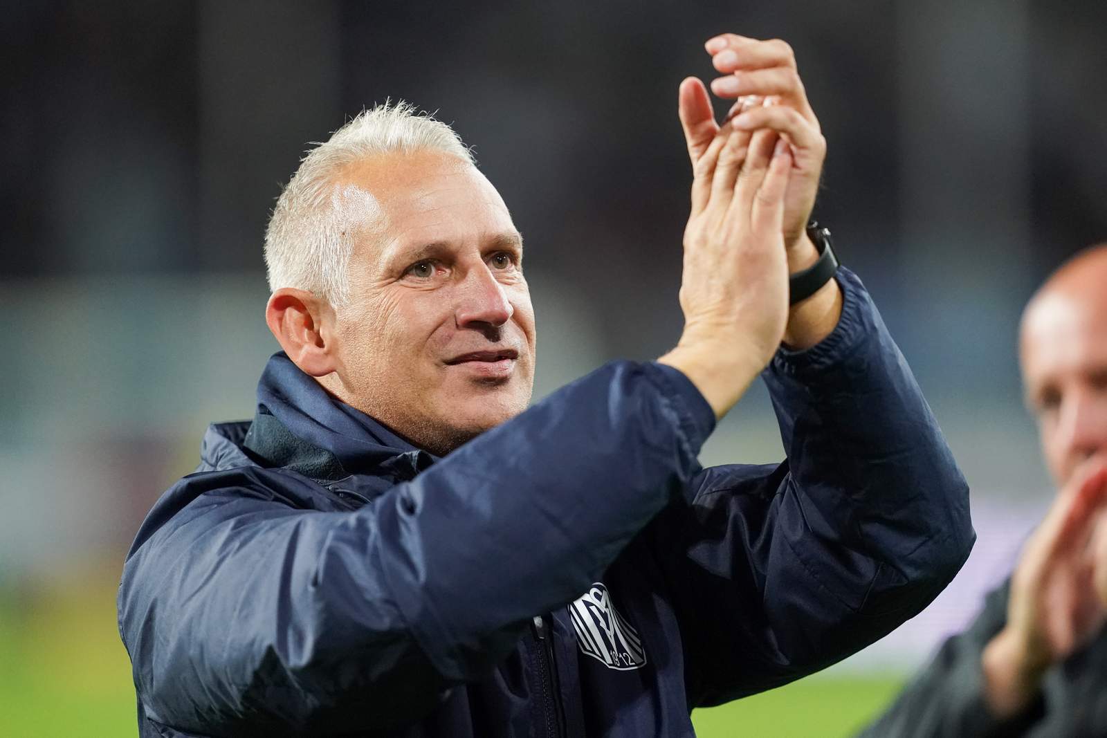neidhart meppen 3.liga Christian Neidhart feiert Sieg von Meppen in Duisburg