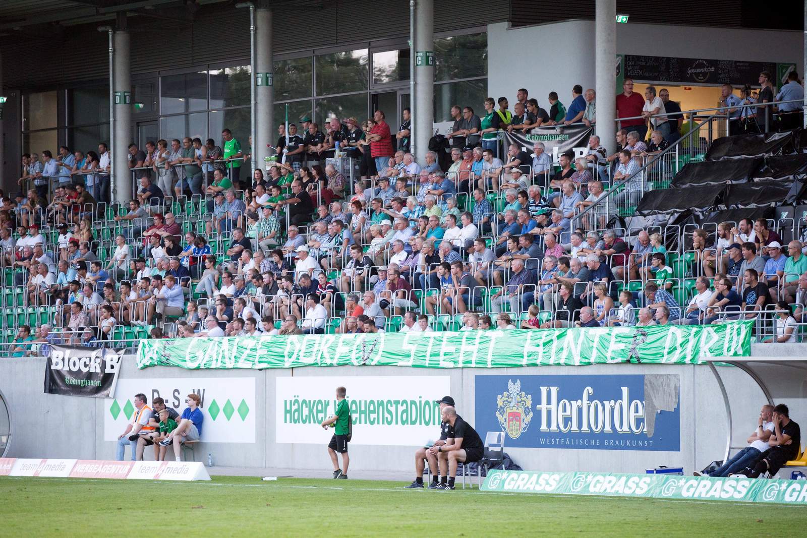 Stadion, SV Rödinghausen, Regionalliga Stadion des SV Rödinghausen