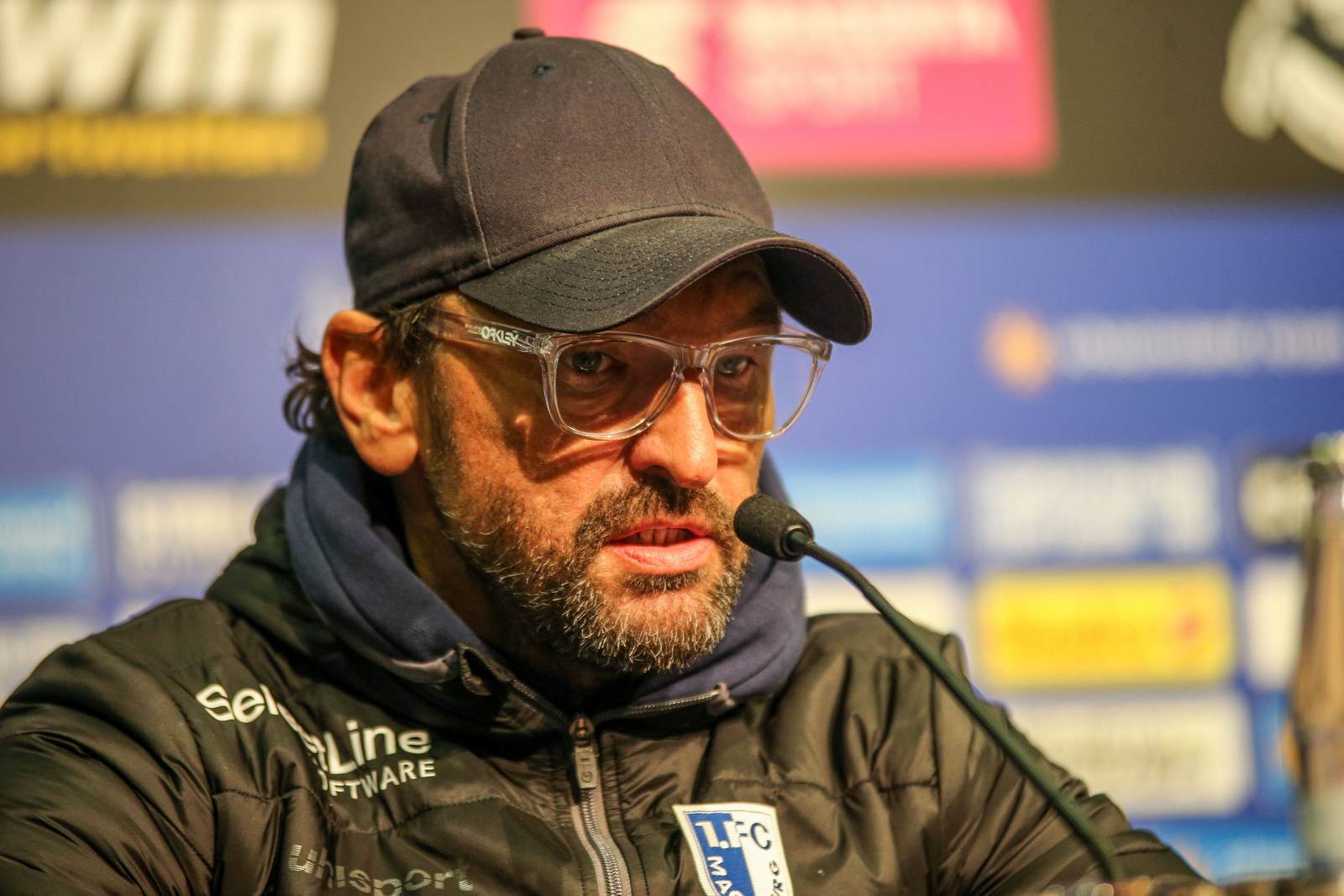 claus dieter wollitz, 1 fc magdeburg, 3. liga Claus Dieter Wollitz beim 1. FC Magdeburg