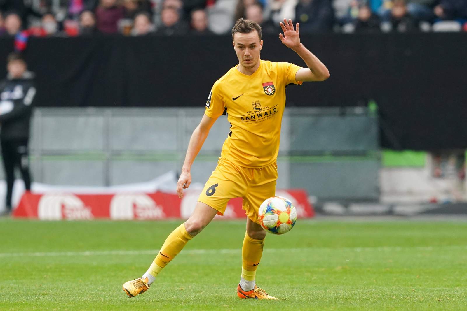 3. liga, sonnenhof großaspach, sebastian bösel Sebastian Bösel im SGA-Dress.