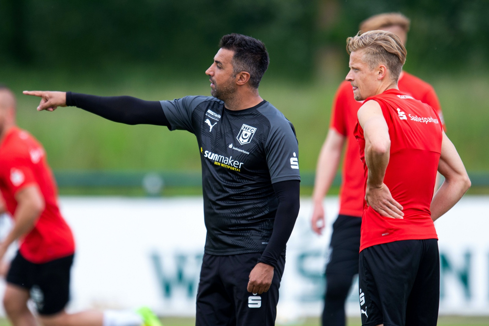 ismail atalan, hfc, 3. liga Ismail Atalan beim HFC