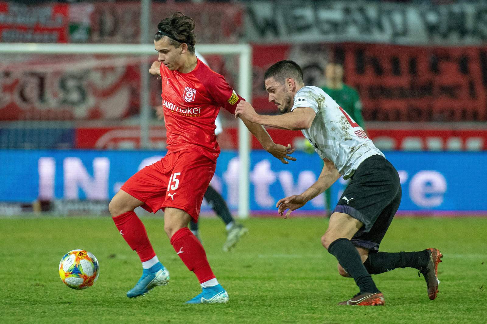 shcherbakovski, hfc, 3.liga Jan Shcherbakovski im Spiel HFC vs Viktoria Köln